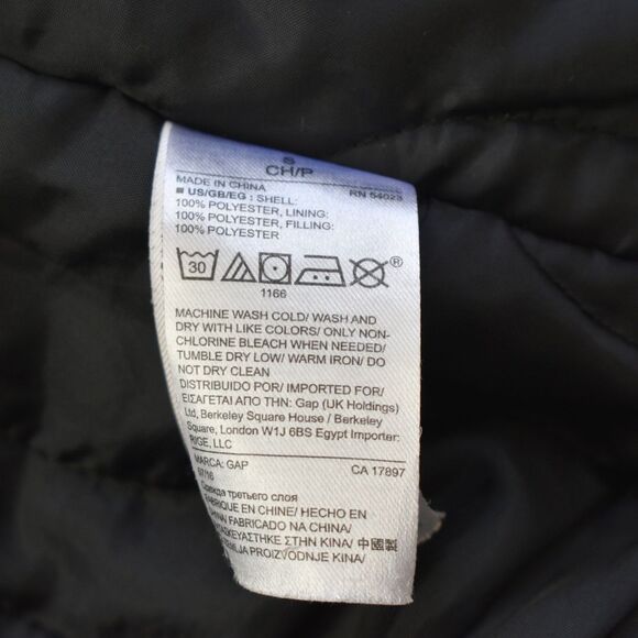 GAP Women's PrimaLoft® luxe parka Green Size S - Picture 8 of 10